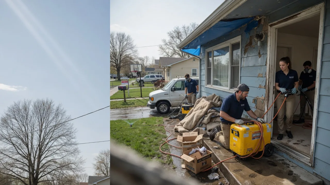 Basement Flood Cleanup in Mount Sterling, IL near me